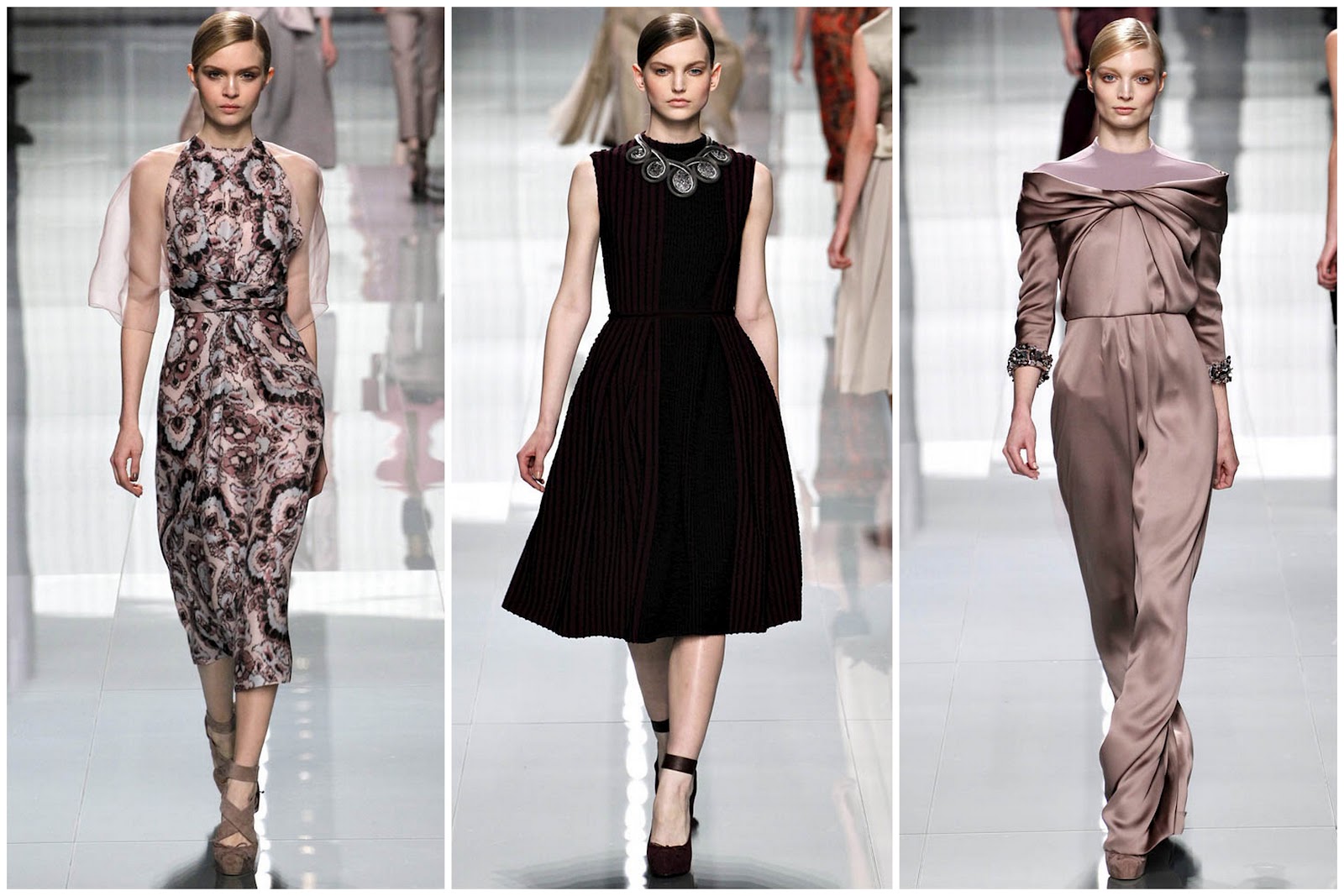 Christian Dior осень 2012 женская коллекция