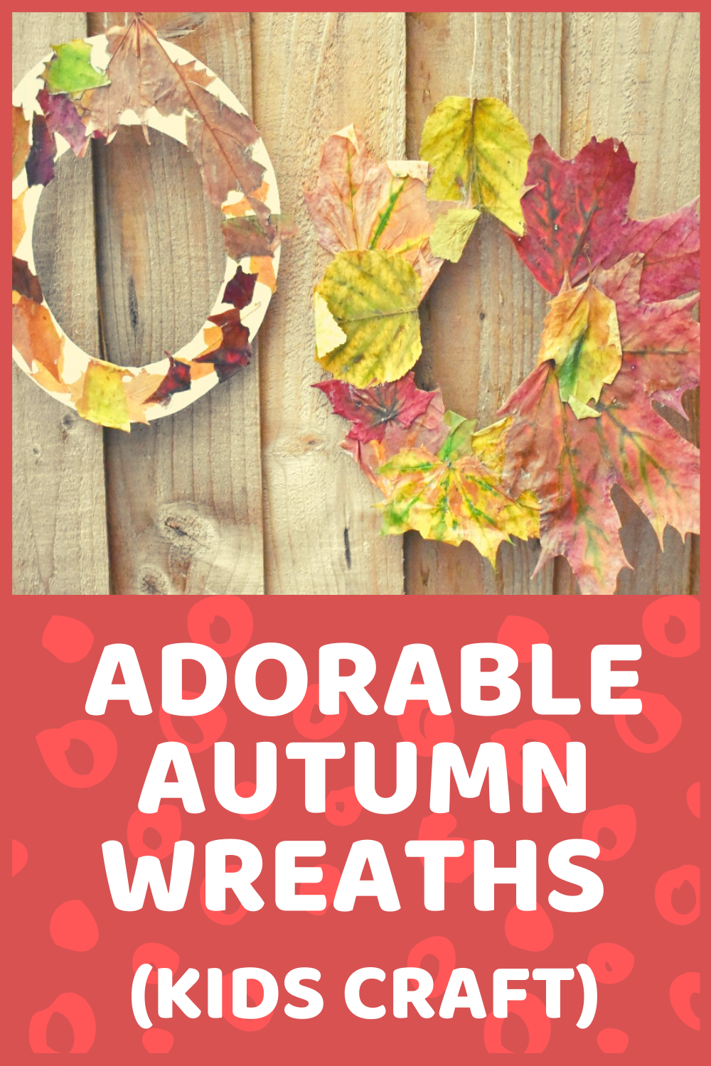 Autumn Wreaths Kids Craft Activity