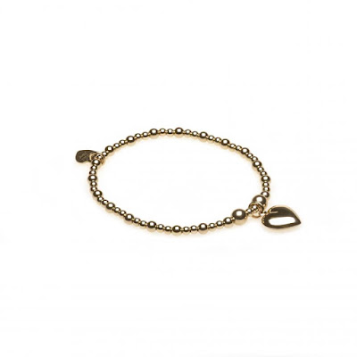 My Midlife Fashion Bella Jane Jewellery Gold Heart Bracelet