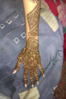 amazing arab hand henna designs for girls