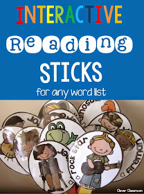 Interactive Reading Sticks for any Word List