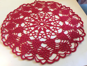 Crochet lace doily