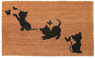 Onlymat Brown Black Natural Coir Doormat