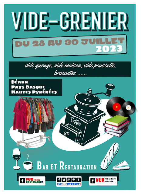 Vide Greniers #3 Juillet 2023 des Pyrénées