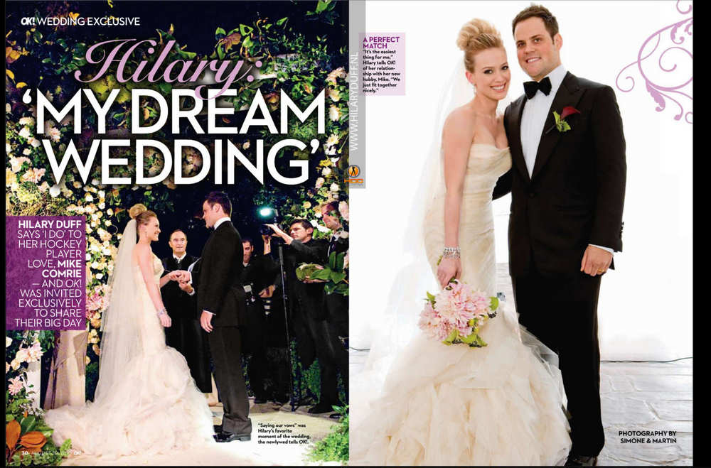 Hilary Duff Wedding