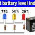 on video 12v battery level indicator circuit 