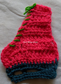 free crochet pattern, free crochet motif pattern, free crochet "I" is for crochet motif pattern, free crochet igloo motif pattern, free crochet ice cream cone pattern, free crochet ice skates motif pattern, free crochet donation ideas, charity, Project Chemo Crochet, Shyama Nivas, sweetnothingscrochet, blogaday, spreadsmiles, Pradhan Embroidery Stores, Oswal Cashmilon yarn, Oswal 4 ply yarn,lace crochet, motif ideas, interesting stuff,