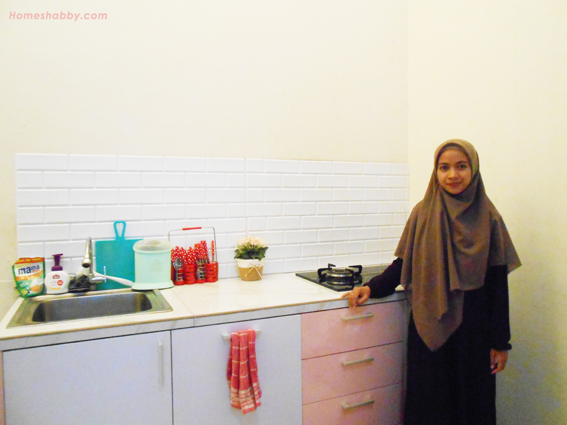 Inspirasi Dapur  Kecil tapi Tampil Cantik  dengan Budget  