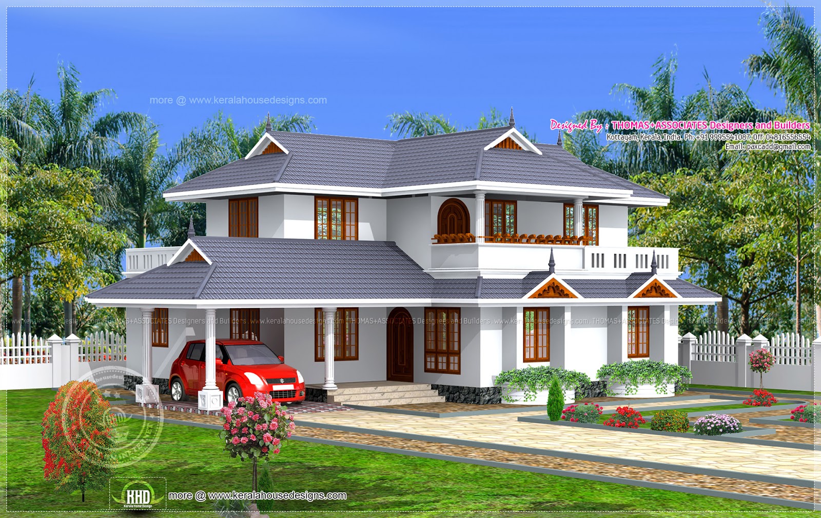 4 bedroom Kerala  model  home  in 204 sq meter Kerala  home  