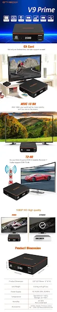 Hot sale Gtmedia V8X DVB-S2X Satellite TV Receiver Same as Gtmedia V8 NOVA V9 Prime V8 Honor Built-in WIFI H.265 1080P No app