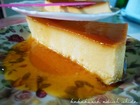 KakaKecik aDisH sHidA: Jom Memasak : Puding Roti Karamel