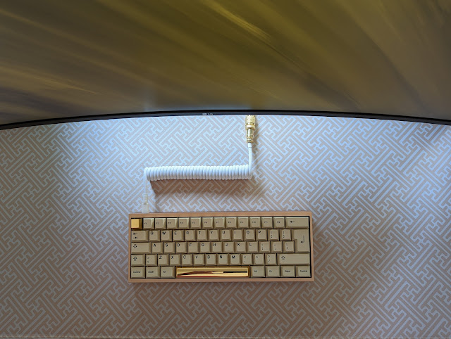 Montar teclado custom dorado bling bling