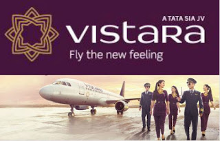 Vistara slogan :Fly the New Feeling"