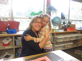 Alena and her Second grade teacher