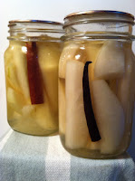 Canning pears