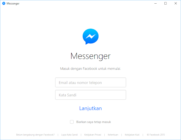 Login Messenger