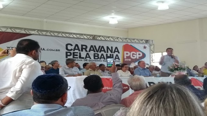 PENACHINHO: Vereador Paulo Botelho participa de Caravana do Governador Rui Costa na cidade de Jequié.