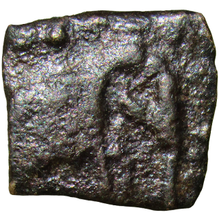 [SPY002] Sangam age Pandyan square copper Coin