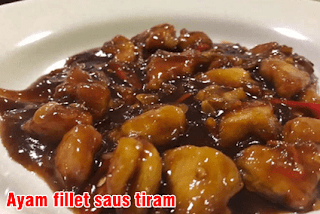 resep masakan ayam fillet saus tiram