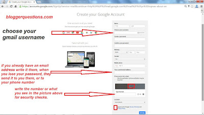 how to create a Gmail account