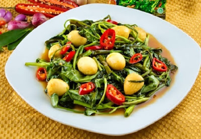 Resep Mie Kangkung Istimewa