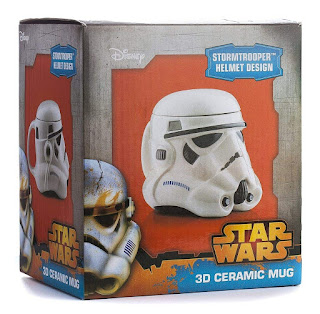 Star Wars Stormtrooper Helmet 3D Ceramic Coffee Mug With Removable Lid