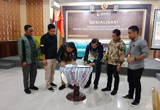 Cegah Politisasi SARA, Bawaslu Kota Bima Teken MoU Bersama FKUB 