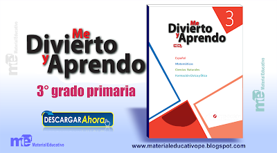 Me divierto y aprendo 3° grado primaria cuaderno del alumno