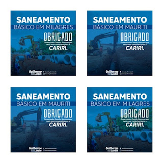 GUILHERME LANDIM - GOVERNADOR ASSINA ORDEM DE SERVIÇOS PARA OBRAS EM MAURITI E MILAGRES