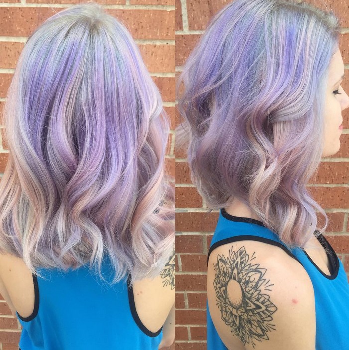 48 Irresistibly Beautiful Purple hair color styles  Hairstylo