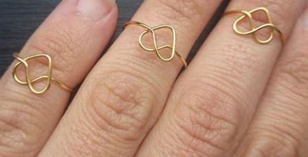 Bikin Sendiri LOVE RING Cincin Hati Cantik dari Kawat 
