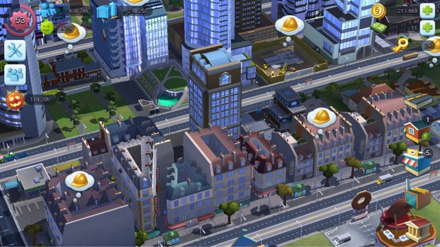 シムシティ ビルドイット パリタウン開発の進捗 Simcity Buildit 攻略日記