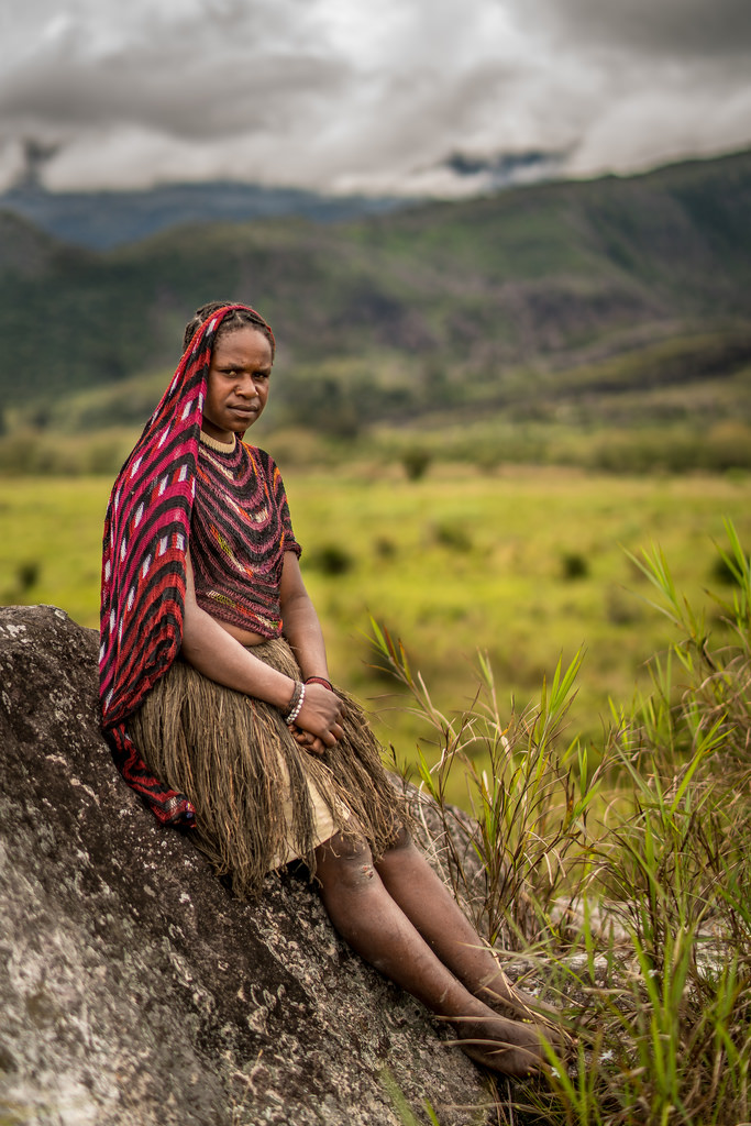 Galeri Dengan Aksesoris  West Papua  Putri putri Papua  ini 