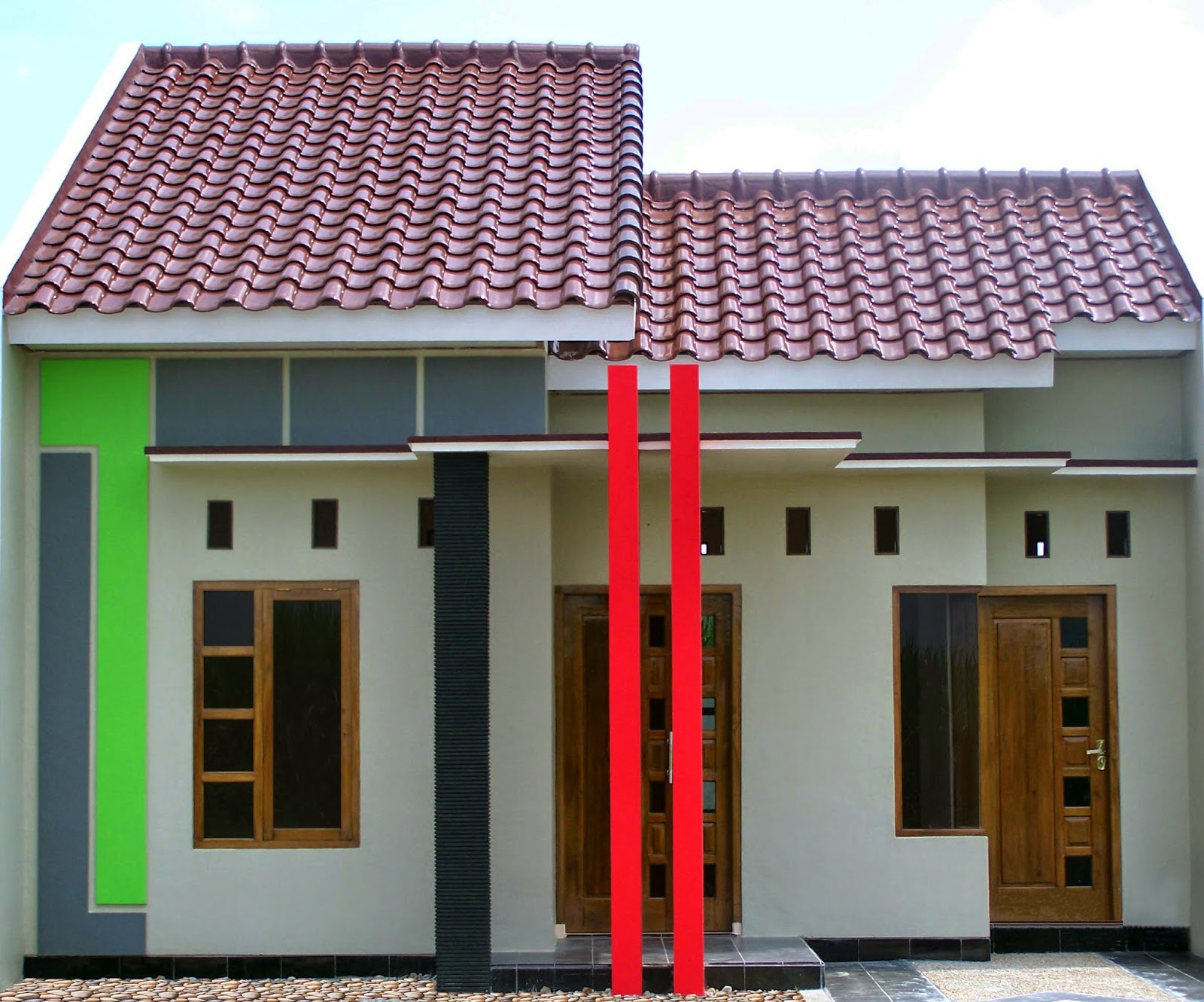 Foto Rumah Sederhana Cukup Menginspirasi Kumpulan Model Rumah