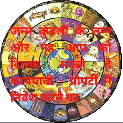 जन्म कुंडली के लग्न और गृह आप को दिलवा सकते है कामयाबी - प्रोपर्टी में निवेश करने पर  –