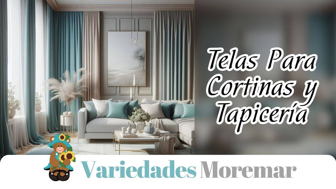 Telas para cortinas y tapicería