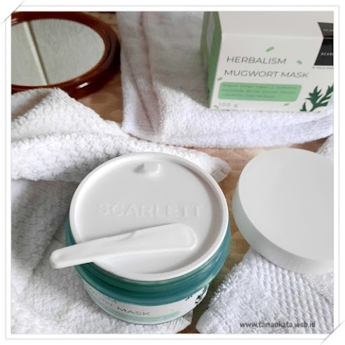 Bahan Scarlett Herbalism Mugwort Mask