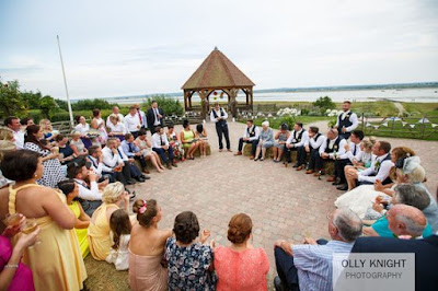 Outside wedding speech