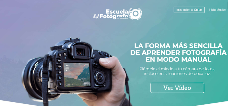 Curso ESCUELA DEL FOTÓGRAFO - MARIO PEREZ