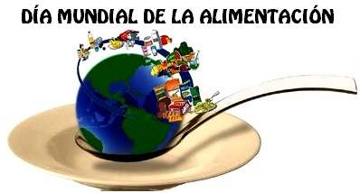 Imagen dedicado al Día Mundial de la Alimentación a colores