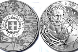 Greece 10 euro 2016 - Democritus