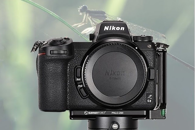 Sunwayfoto PNLO-Z6II L Bracket on Nikon Z6II