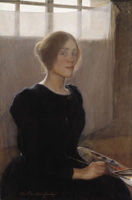 Autoportrait (1900), Elin Danielson Gambogi