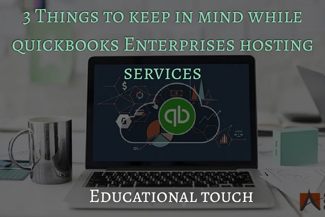 Quickbooks Enterprise - educational touch