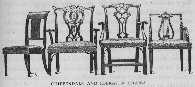 hepplewhite and sheraton chairs