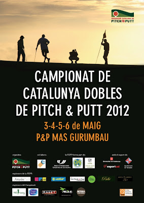 Cartel Campeonato Catalunya Dobles Pitch & Putt 2012