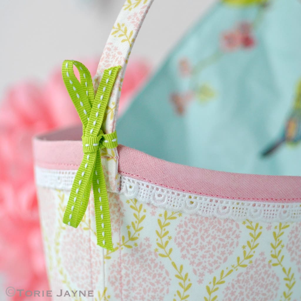 Fabric Basket DIY Tutorial