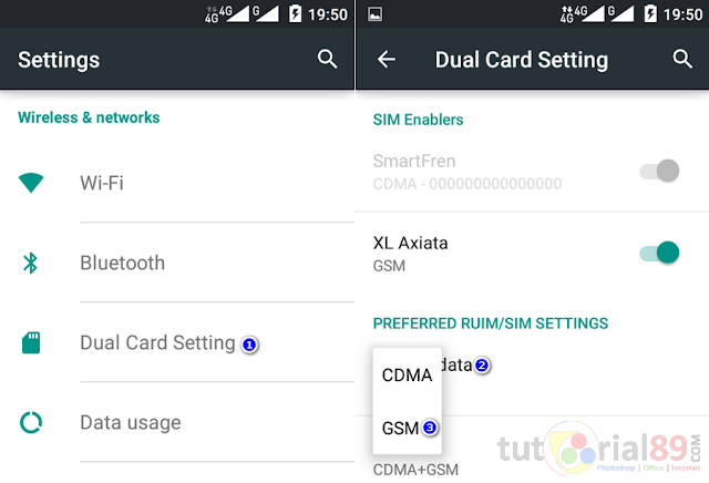 Cara mudah internetan dengan GSM di andromax Ec