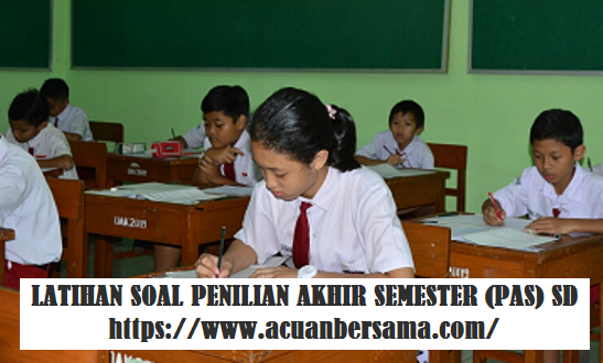 Latihan Soal dan Jawaban Soal PAS Bahasa Indonesia Kelas 4 Semester 1 ( Gasal )