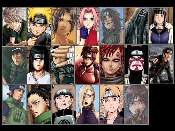 All Naruto Shippuden Characters Stars Naruto Shippuden Wallpapers